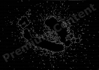  High Resolution Decal Splatter Texture 0002